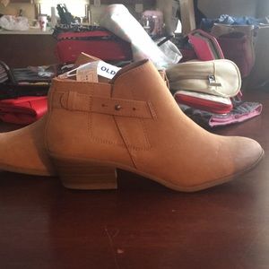*SOLD* Tan Ankle Booties | NEW WITH TAGS |